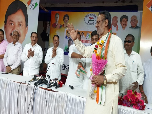 Md Shah Nawaj joins Congress (Photo/ANI)