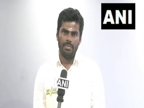 Tamil Nadu Bharatiya Janata Party (BJP) president K Annamalai (Photo/ANI)