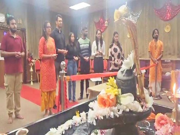 Indian students, research scholars organise special prayer at Adya Shakti Mataji Temple (Photo/ANI)