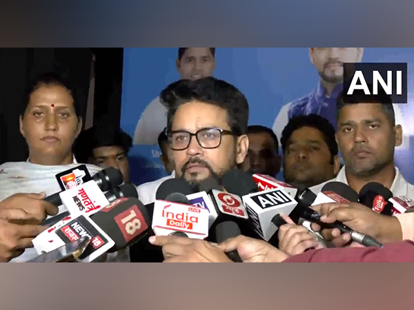 Union Minister Anurag Thakur (Photo/ANI)