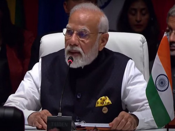 Prime Minister Narendra Modi at the 15th BRICS summit (Photo: MEA YouTube)