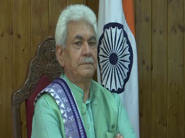 Jammu and Kashmir Lieutenant Governor Manoj Sinha (Photo/ANI)