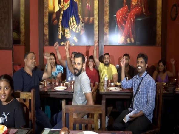 Indian diaspora in Greece’s Athens expresses joy on Chandrayaan-3’s successful landing (Photo/ANI)