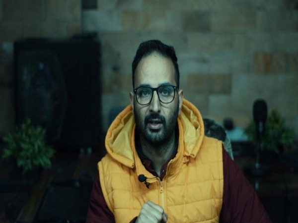 Sajad Aziz Khan, Content Creator (Photo/ANI)