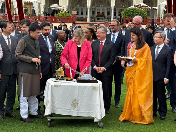 G20 Countries' trade Ministers congratulate India for Chandrayan-3 landing on Moon (Photo/ANI)