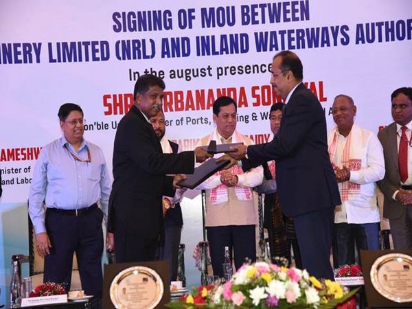 NRL, IWAI ink MoU for transportation of petroleum products to Bangladesh (Photo: PIB)