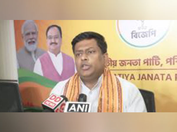 West Bengal Bharatiya Janata Party president Sukanta Majumdar (Photo/ANI)