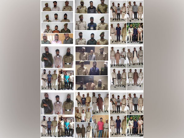 54 booked under PIT- NDPS Act and Public Safety Act in J-K's Baramulla (Image/ANI)