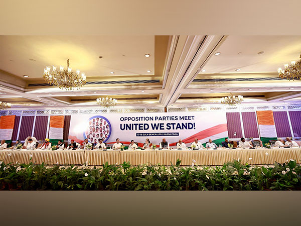 Visual from the second meeting of Opposition alliance in Bengaluru (File Photo/ANI)