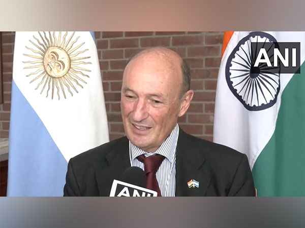 Argentina Envoy to India, Hugo Javier Gobbi. (Photo: ANI)