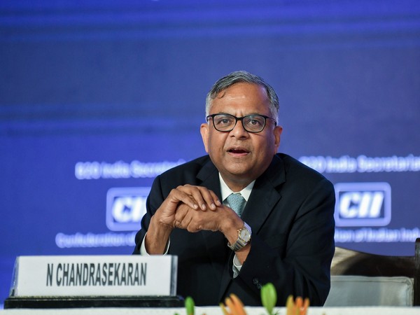 B20 India and Executive Chairman of Tata Sons N Chandrasekaran (File Photo/ANI)