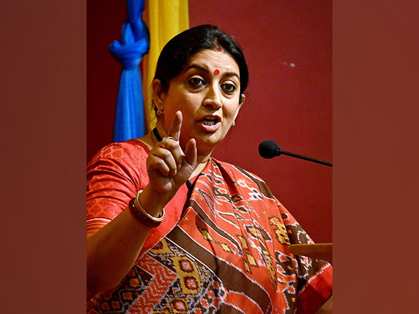 Union Minister Smriti Irani (File Photo/ANI)