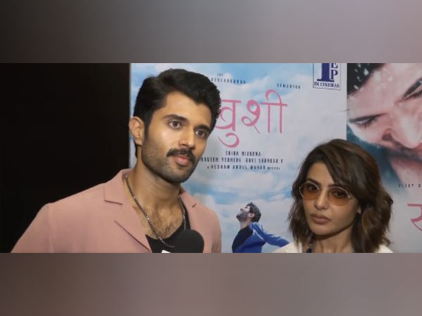 Actors Vijay Deverakonda and Samantha Ruth Prabhu (Photo/ANI)