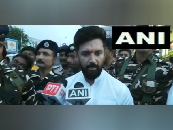 Lok Janshakti Party (LJP) leader Chirag Paswan (Photo/ANI)