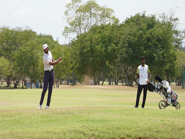 Harshjeet Singh Sethie in action during Coimbatore Open 2023 (Image: PGTI)