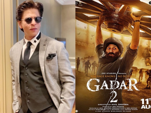Shah Rukh Khan, Gadar 2 poster (Image source: Instagram)