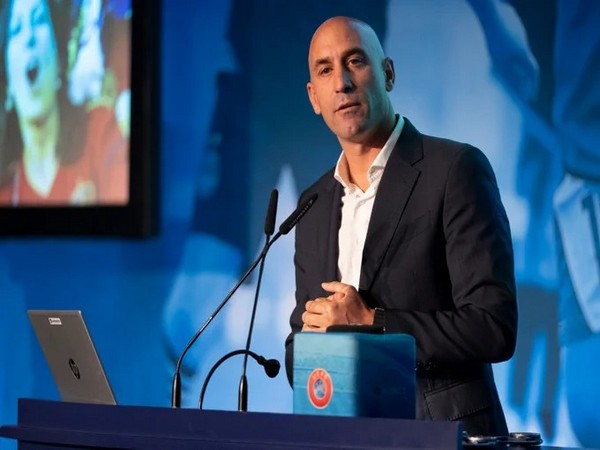 Luis Rubiales. (Photo- Spanish Football Federation Twitter)