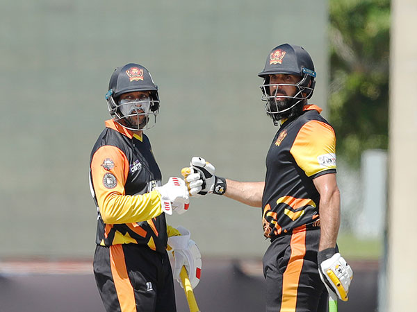 Tillakaratne Dilshan and Misbah-ul-Haq during US Masters T10 League (Image: US Masters T10 League)