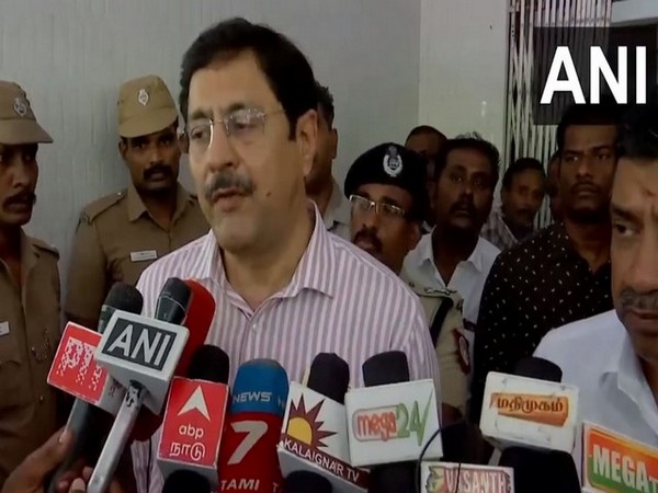 RN Singh, GM, Southern Railway (Photo/ANI)