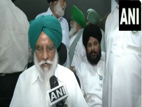 Sanyukt Samaj Morcha Party president Balbir Singh Rajewal (Photo/ANI)