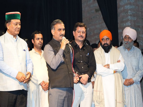 Chief Minister Sukhvinder Singh Sukhu at an event (Photo/ANI)