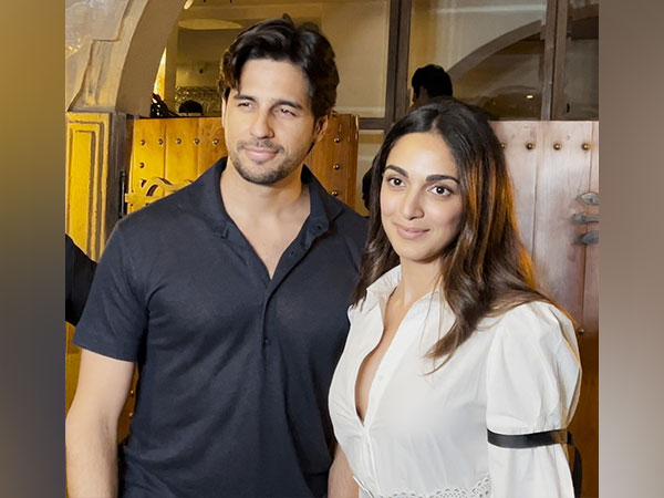 Sidharth Malhotra and Kiara Advani (Image source: ANI)
