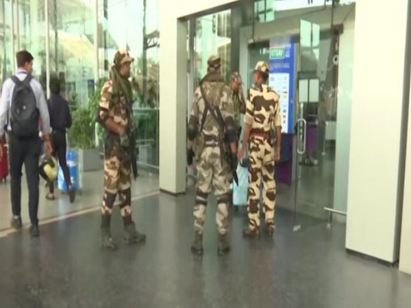 Visuals from the Lucknow airport (Photo/ANI)