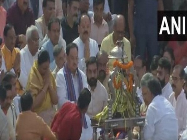 BJP national president JP Nadda. (ANI/Photo)