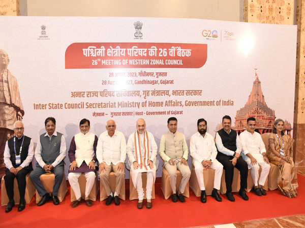 Home Minister Amit Shah chairs meeting of Western Zonal Council (Image: ANI)