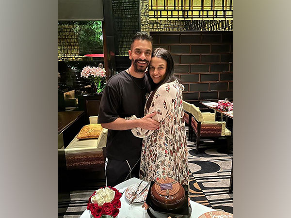 Neha Dhupia and Angad Bedi (Image source: Instagram)