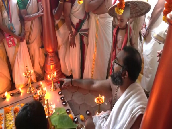 Visual from Thrikkakkara Vamana Moorthy Temple (Photo/ANI)