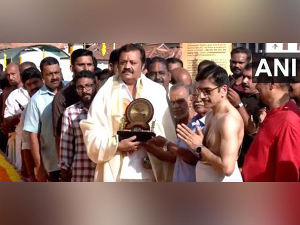 Former Rajya Sabha MP and actor Suresh Gopi(Photo/ANI)