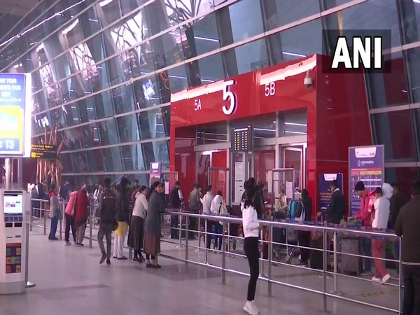 An entry gate at Delhi airport (Photo/ANI)