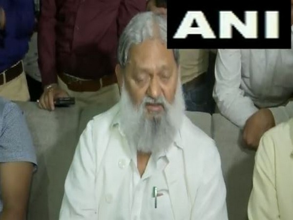 Haryana Home Minister Anil Vij (Photo/ANI)
