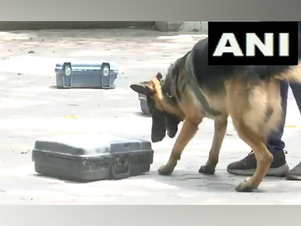 Police dog squad conducting drills (Photo/ANI)