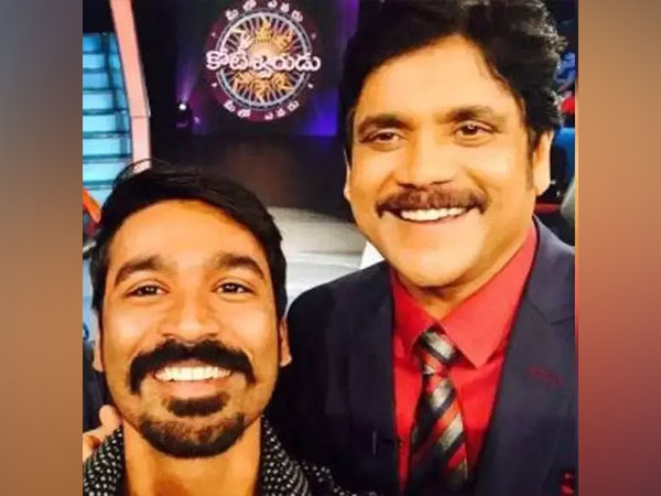 Nagarjuna and Dhanush (Image source: Twitter)