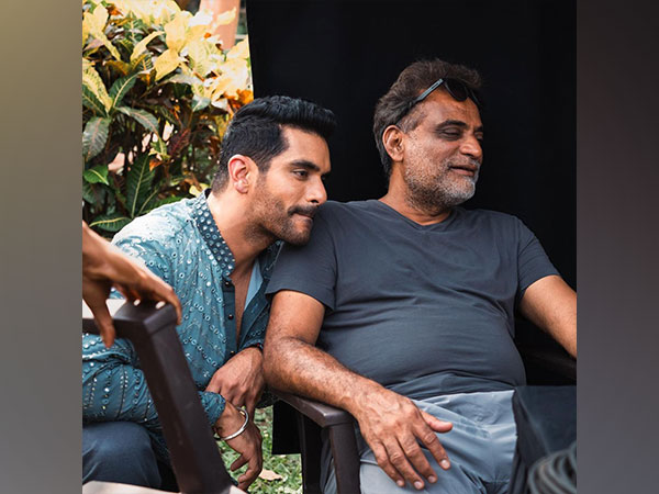 Angad Bedi with R Balki (Image Source: Instagram)