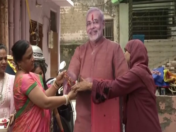 Visuals from Ahmedabad (Image source: ANI)
