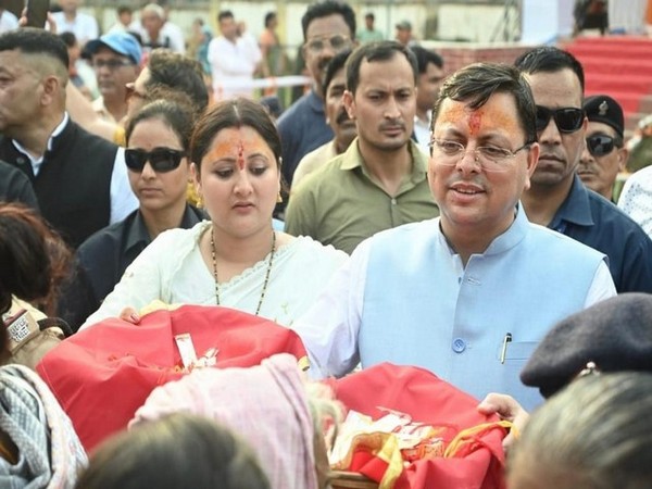 Chief Minister Pushkar Singh Dhami (Image/ANI)