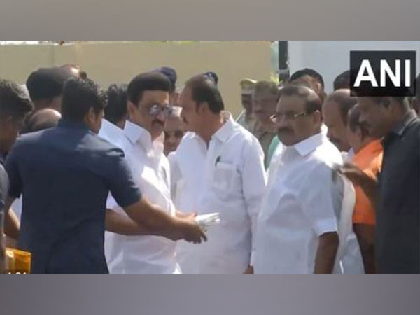 Tamil Nadu CM MK Stalin leaves for Mumbai to attend third meeting of INDIA alliance. (Photo/ANI)