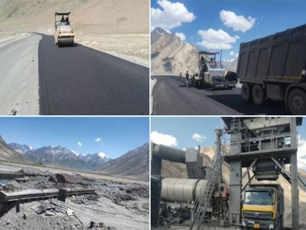 Kargil-Zanskar Intermediate Lane on National Highway 301 being upgraded (Image: PIB)