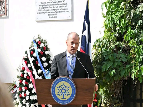 Israel’s ambassador in Bucharest Reuven Azar (Source: Twitter/@IsraelinRomania)