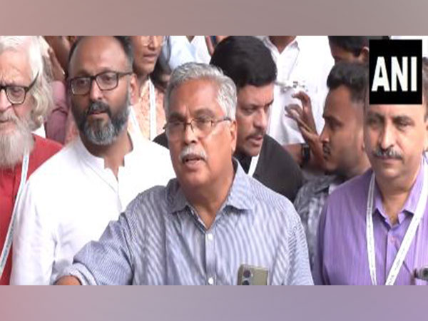 Communist Party of India (CPI) Rajya Sabha MP Binoy Viswam (Photo/ANI)