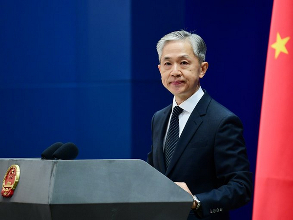 Chinese Foreign Ministry spokesperson Wang Wenbin (Photo Credit: Twitter/@MFA_China)