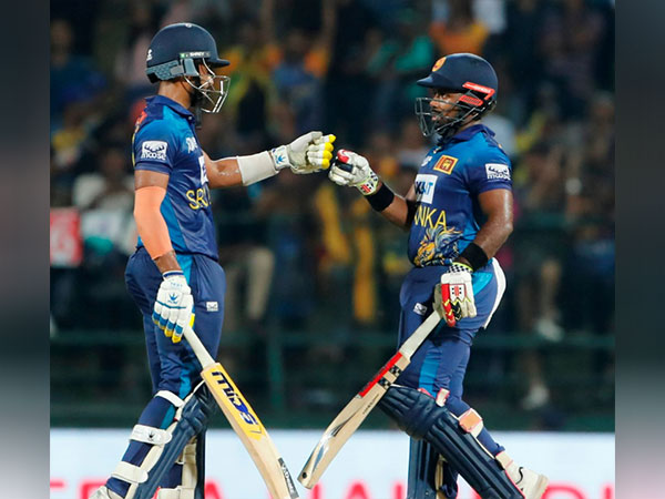 Asalanka and Samarawickrama rescued Sri Lanka after two early wickets. (Photo- ICC Twitter)