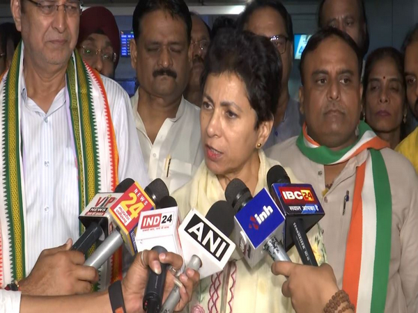 Congress Chhattisgarh in-charge Kumari Seljha (Photo/ANI)