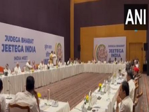 INDIA bloc leaders meeting begins in Mumbai (Photo/ANI)