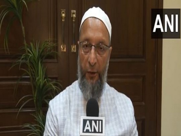 AIMIM president and Lok Sabha MP Asaduddin Owaisi (Image/ANI)