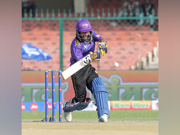 Lucknow Falcons' Aaradhya Yadav in action against Gorakhpur Lions during UPT20 (Image: UPCA/UPT20)