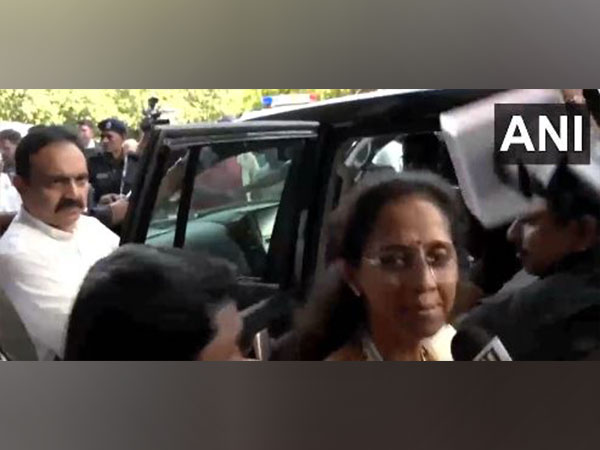 Nationalist Congress Party (Sharad Pawar faction) leader Supriya Sule (Photo/ANI)